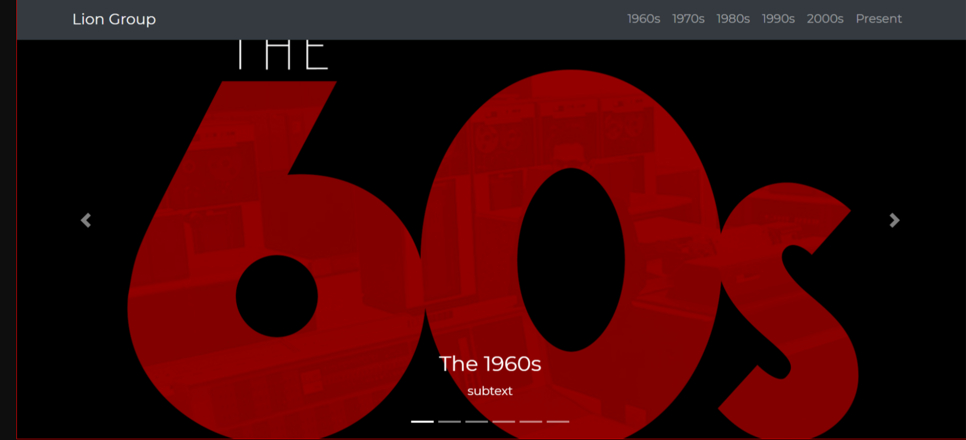 Museum Website Capstone Screenshot
